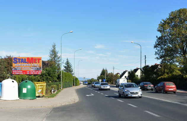 Telebim w Bielawie przy ulicy Dzierżoniowskiej.