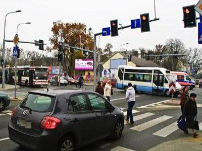 Telebim w Radomiu przy ulicy Malczewskiego.